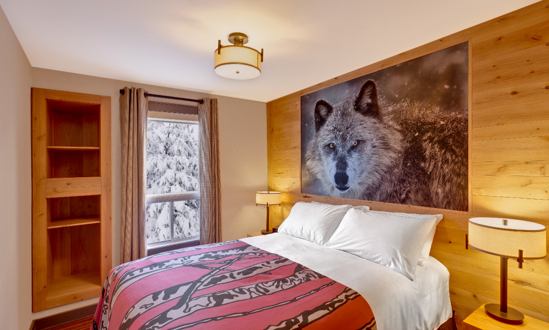 Wolf 1 Bedroom - Bedroom