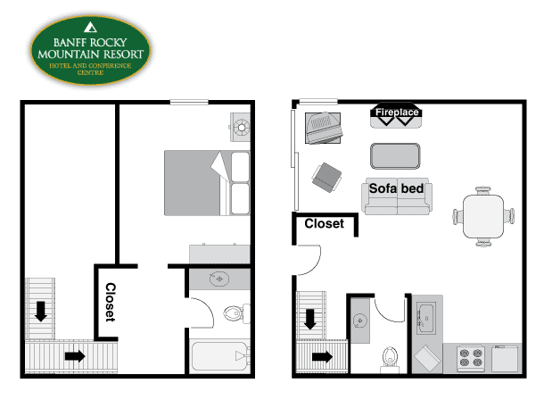 Loft Suite Floor Plan