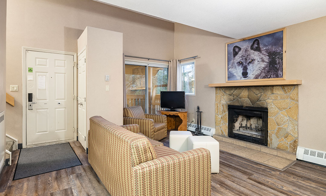 2 Bedroom Condo - Living Area